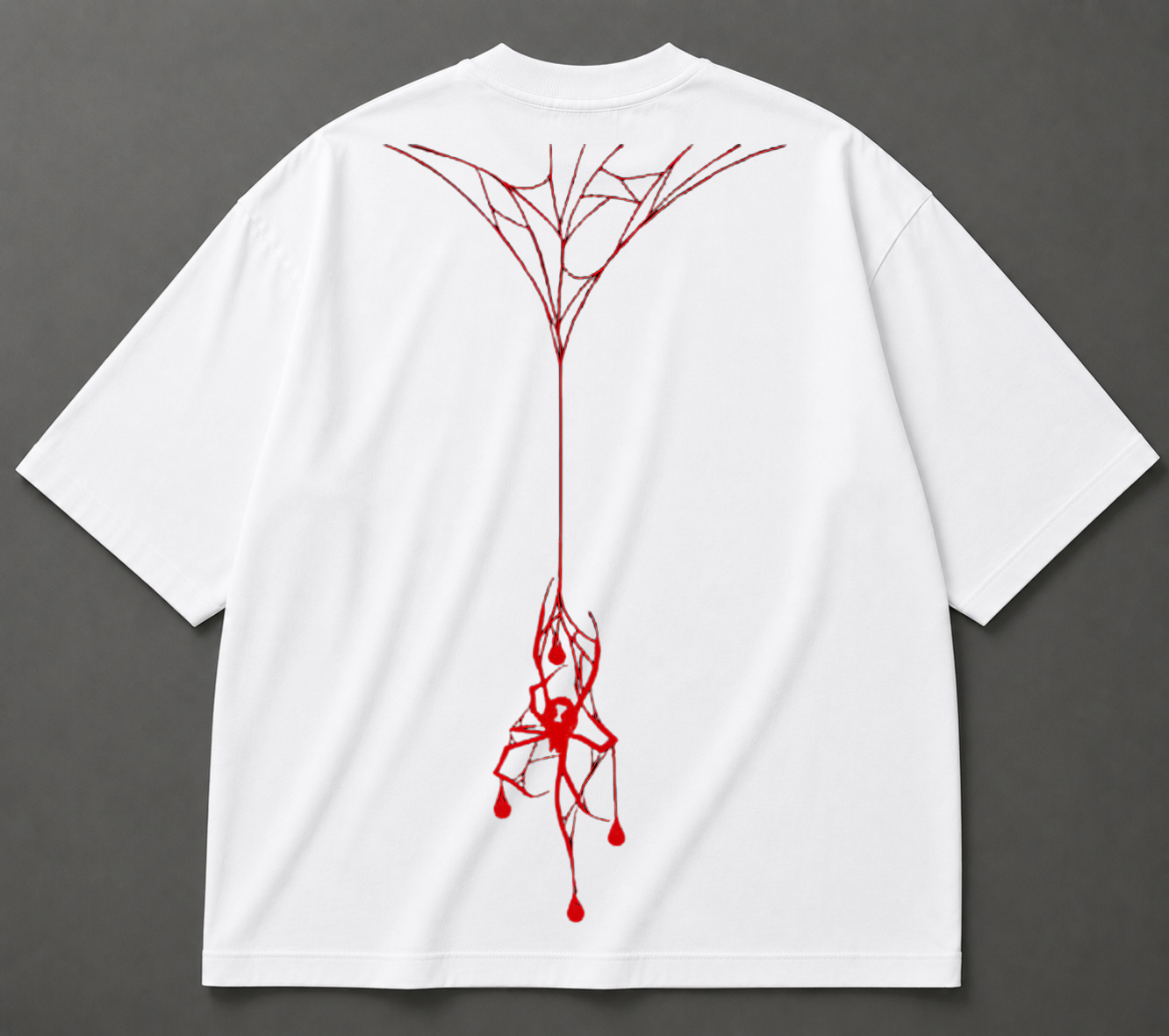Bloodline Graphic Oversized T-Shirt – Premium Cotton Streetwear