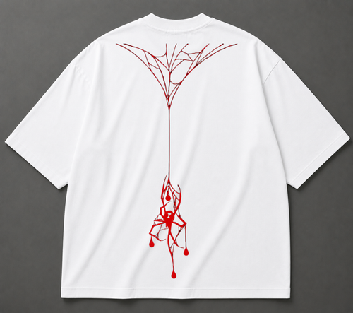 Bloodline Graphic Oversized T-Shirt – Premium Cotton Streetwear
