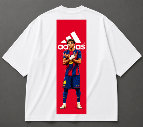 Adidas Football Graphic Oversized T-Shirt – Premium Streetwear Tee