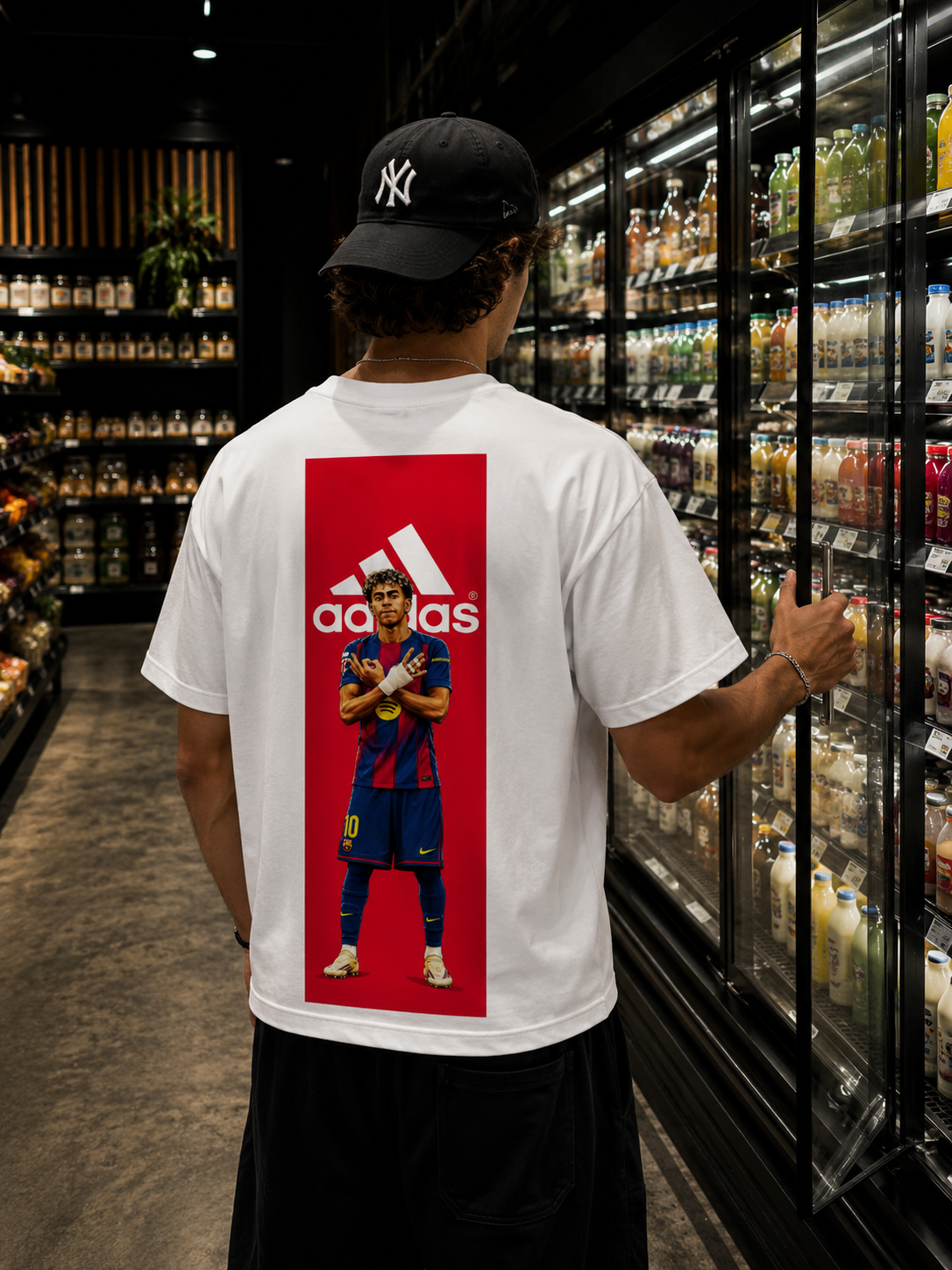 Adidas Football Graphic Oversized T-Shirt – Premium Streetwear Tee