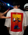 VAMOS Football Graphic Oversized T-Shirt – Premium Streetwear Tee