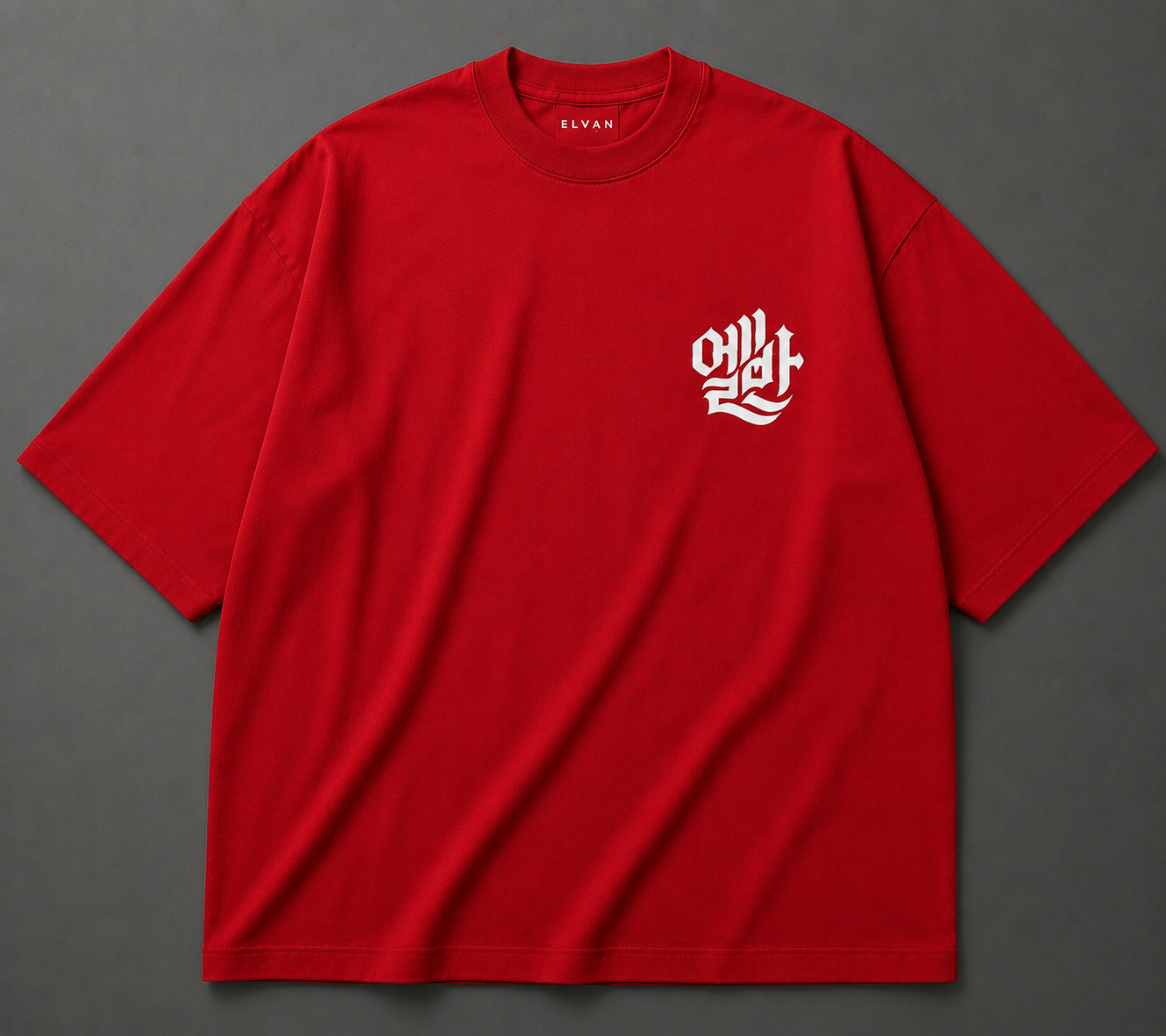 Butterfly Mummy Graphic Oversized T-Shirt – Red Premium Streetwear Tee