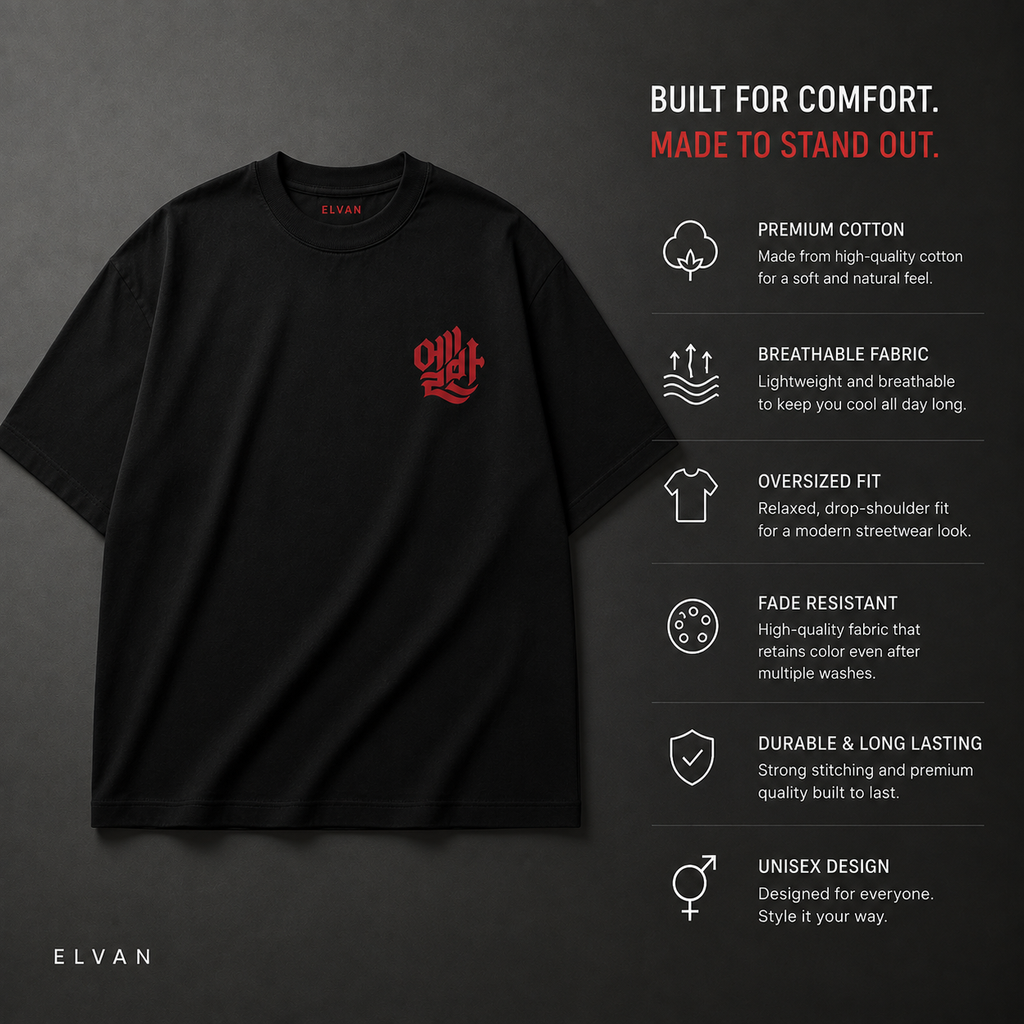 LOL Oversized T-Shirt – Premium Cotton Graphic Streetwear