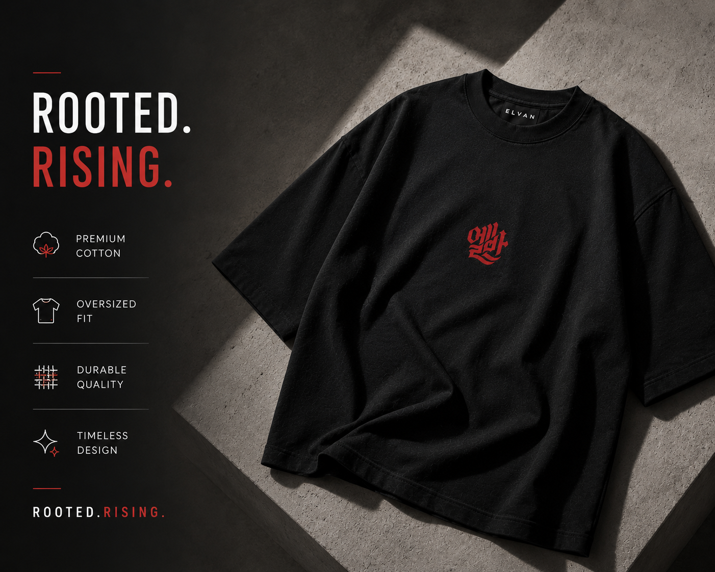 THANK YOU LEO. – Limited Edition Messi Tribute Oversized T-Shirt | ELVAN® | Only 45 Pieces
