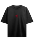 Black Oversized T-shirt Front Design
